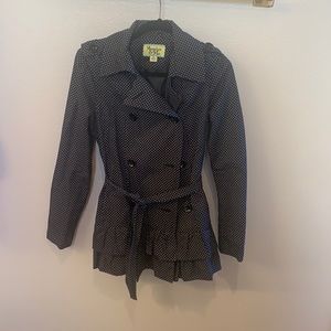Macy’s Polka dot raincoat